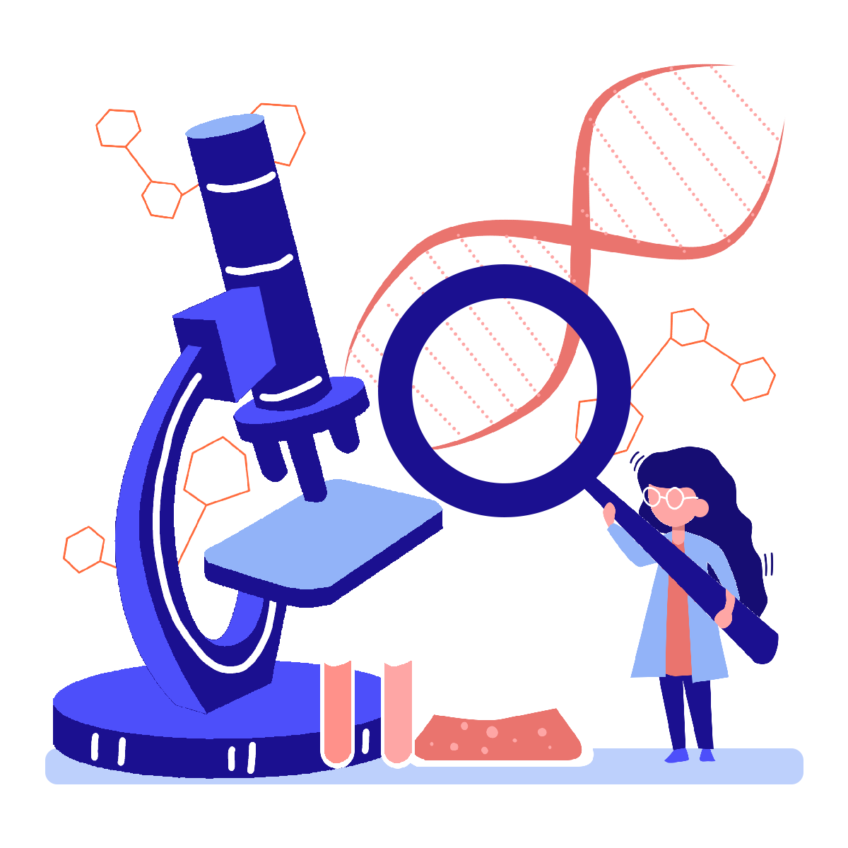 Pngtreescientist gene research institute experiment 6494926