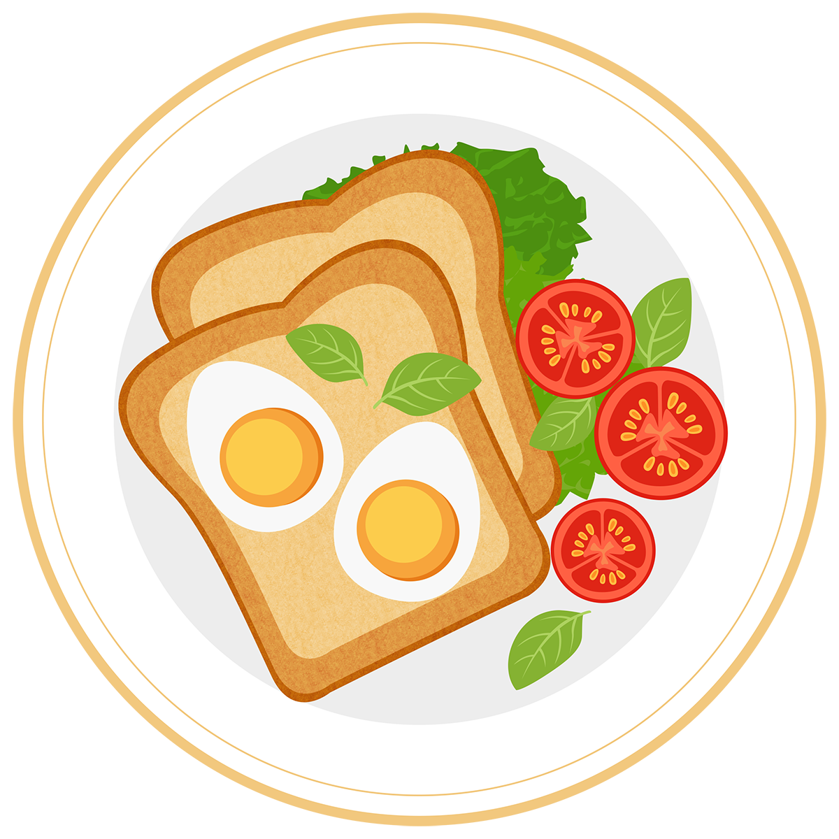 Pngtreewestern breakfast egg toast 5590013